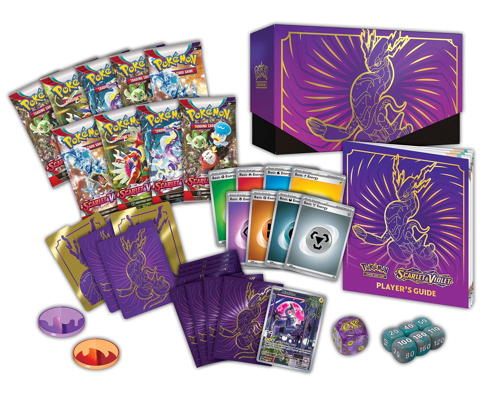 Miraidon Elite Trainer Box — Full Contents Pokémon card front