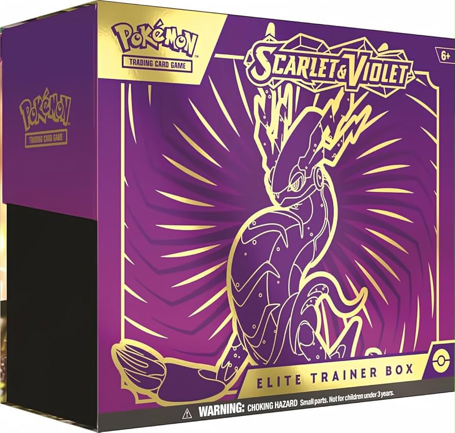 Miraidon Elite Trainer Box — Scarlet & Violet Pokémon card front