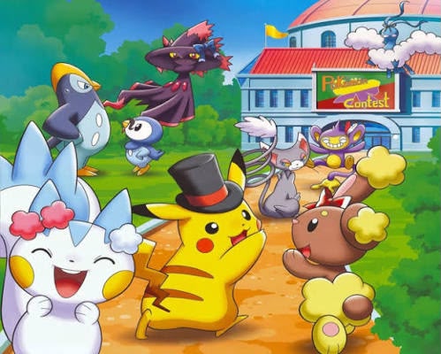 Pokémon Contest Illustration Card Pokémon card front