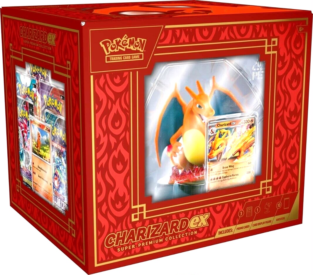 Charizard ex Super-Premium Collection Box Pokémon card front